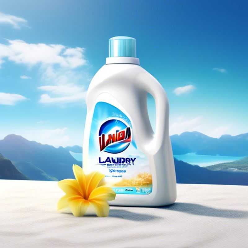 A compact bottle of travel-sized laundry detergent, perfect for keeping your clothes fresh on longer trips.