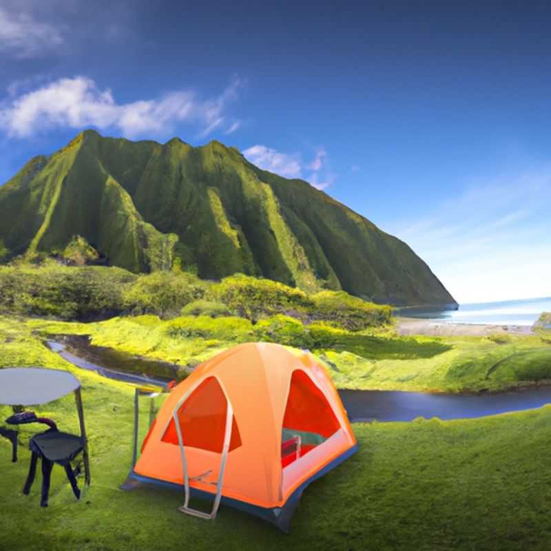 Six adventurers traversing the lush greenery of Muliwai Trail, Hawaii, USA, on their invigorating 2-week spring expedition, surrounded by towering trees and vibrant flora.