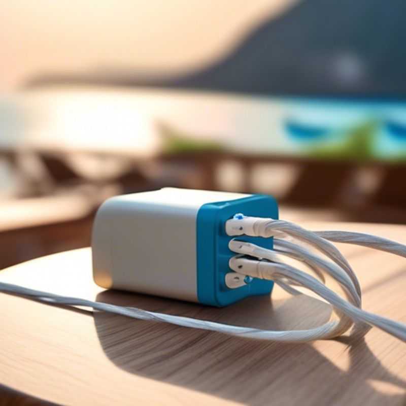 A neat and tidy cable organizer, ready to tame your tech chaos.