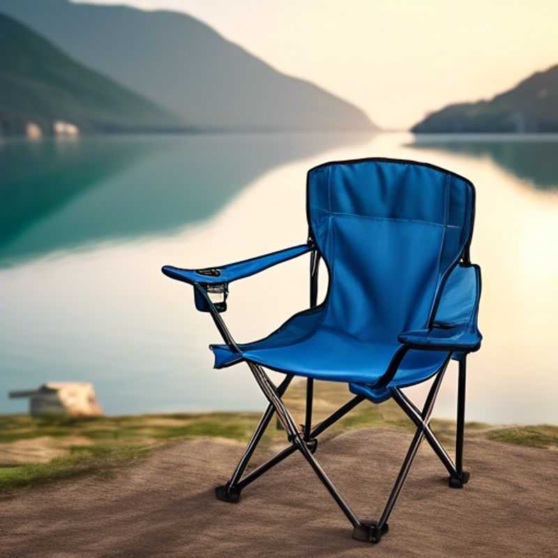 A compact, portable camping chair, ready for adventures!