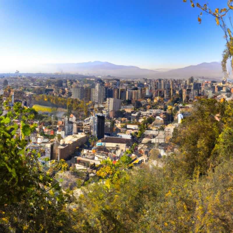 Four travelers marvel at the vibrant energy of Santiago, Chile, a city bursting with color and life, during their exhilarating 5-day spring adventure.