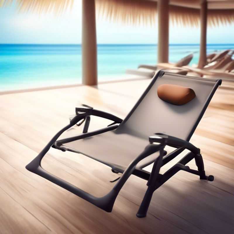 Comfortable and supportive ergonomic travel chair, perfect for long journeys.