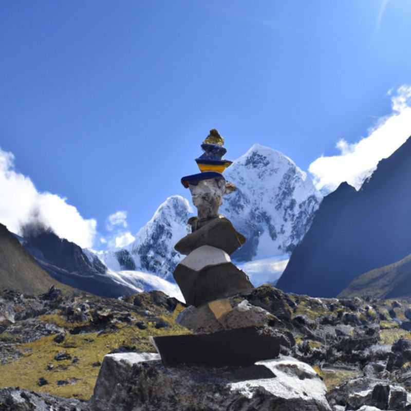 Six intrepid hikers traversing the breathtaking Salkantay Trek in Peru, a 24&#45;hour adventure through stunning Andean landscapes, lush cloud forests, and ancient Inca ruins, culminating in the majestic Machu Picchu during the vibrant summer season.