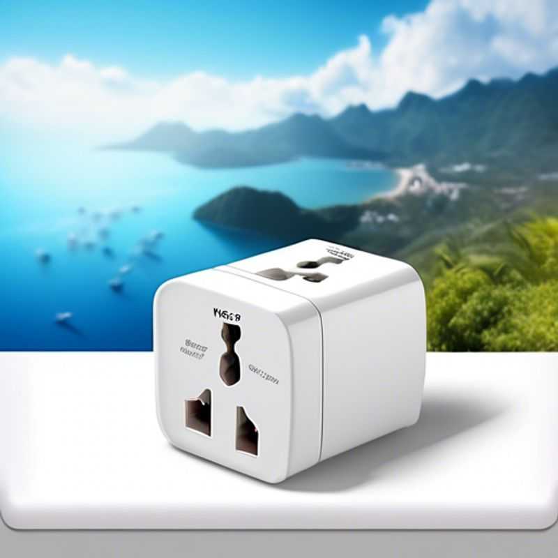 A Universal Travel Adapter, ready to power your devices anywhere in the world.