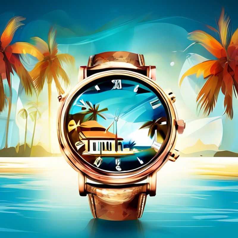 Elegant Luxury Travel Watch for Discerning Travelers