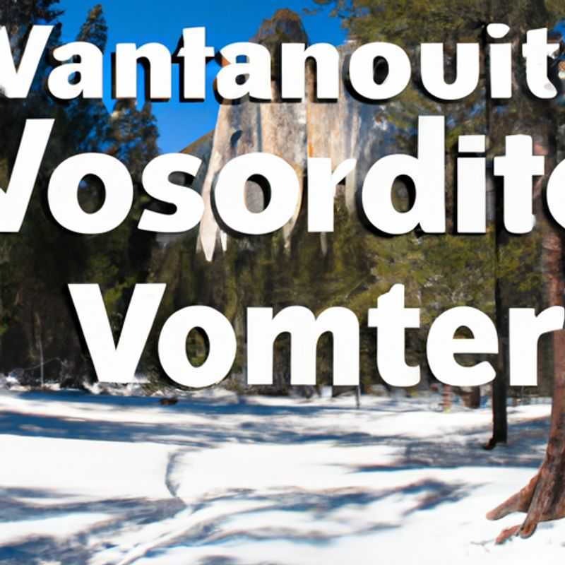 Glacier Point&#58; A Winter Wonderland in Yosemite National Park