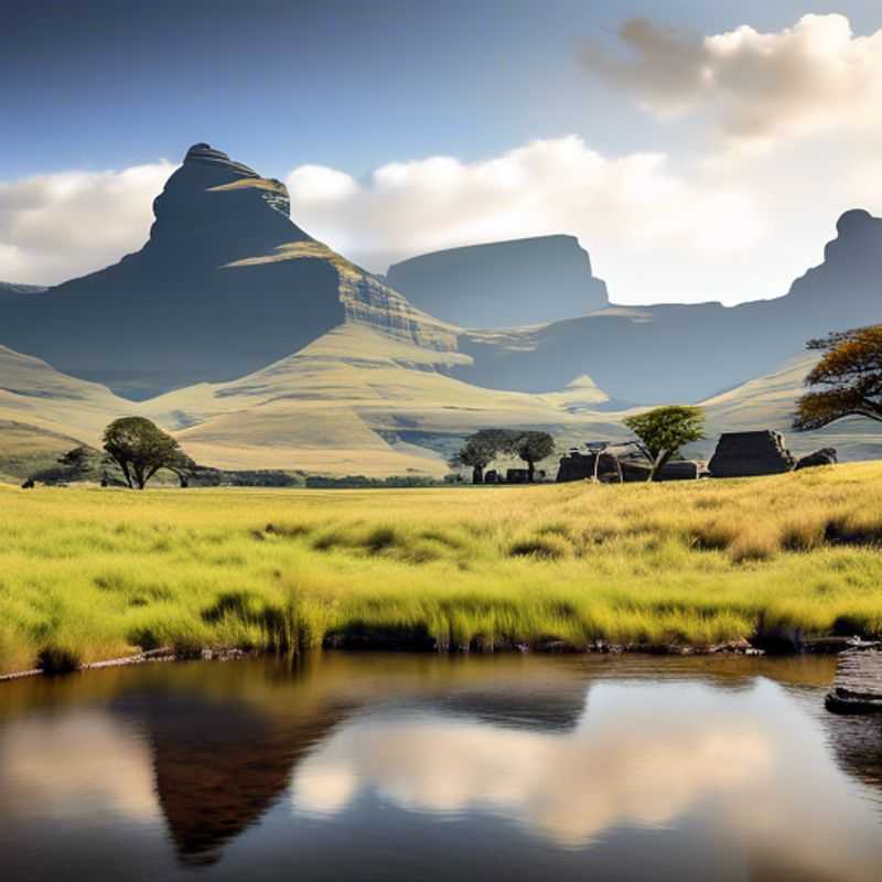 Experience the Majestic Drakensberg Escarpment&#58; Hike the Amphitheatre Trail This Fall